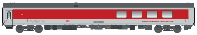L.S. Models LS49067AC - H0 - Speisewagen City Night Line, DB AG, Ep. V - AC